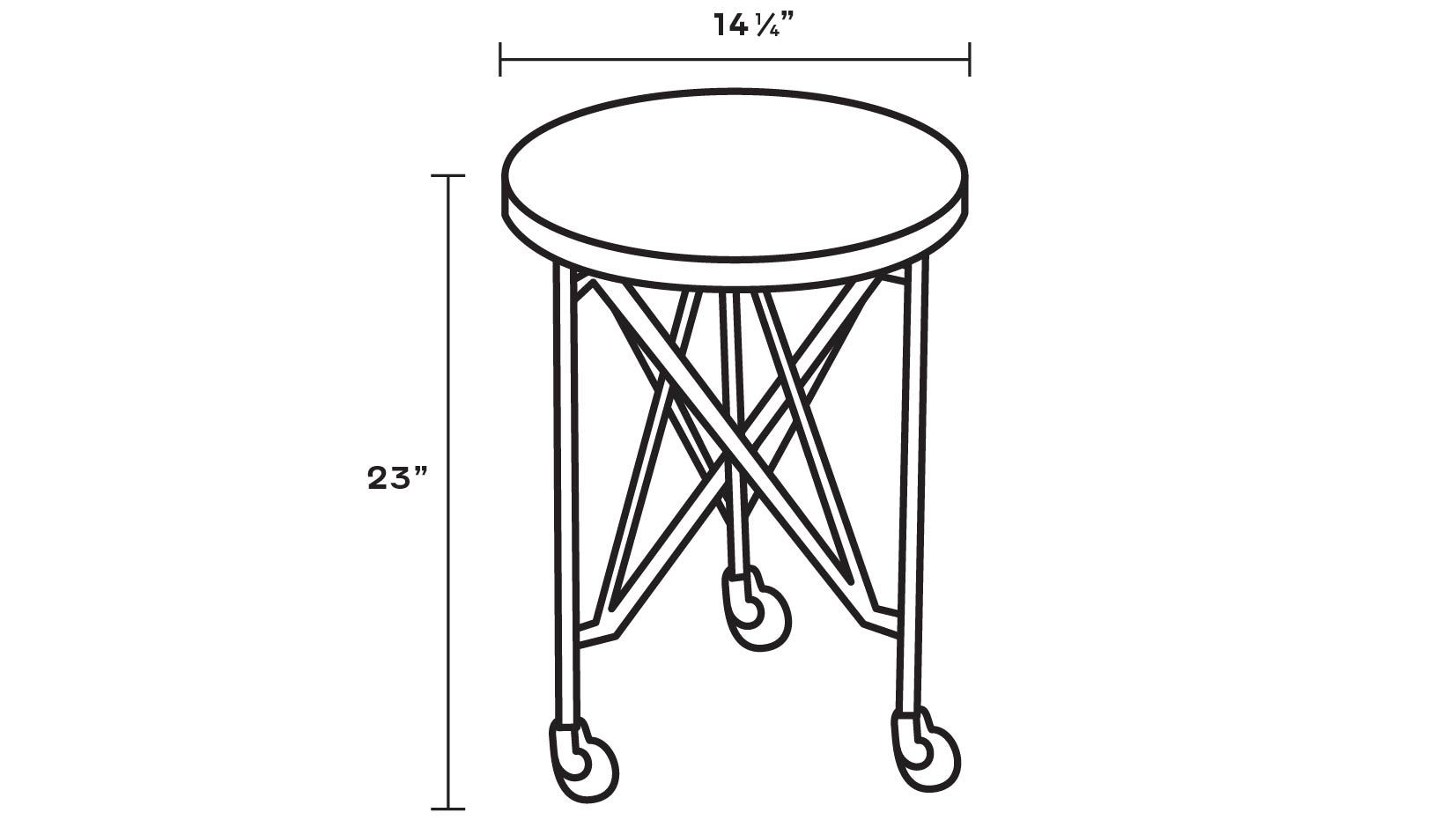 Campaign deals end table