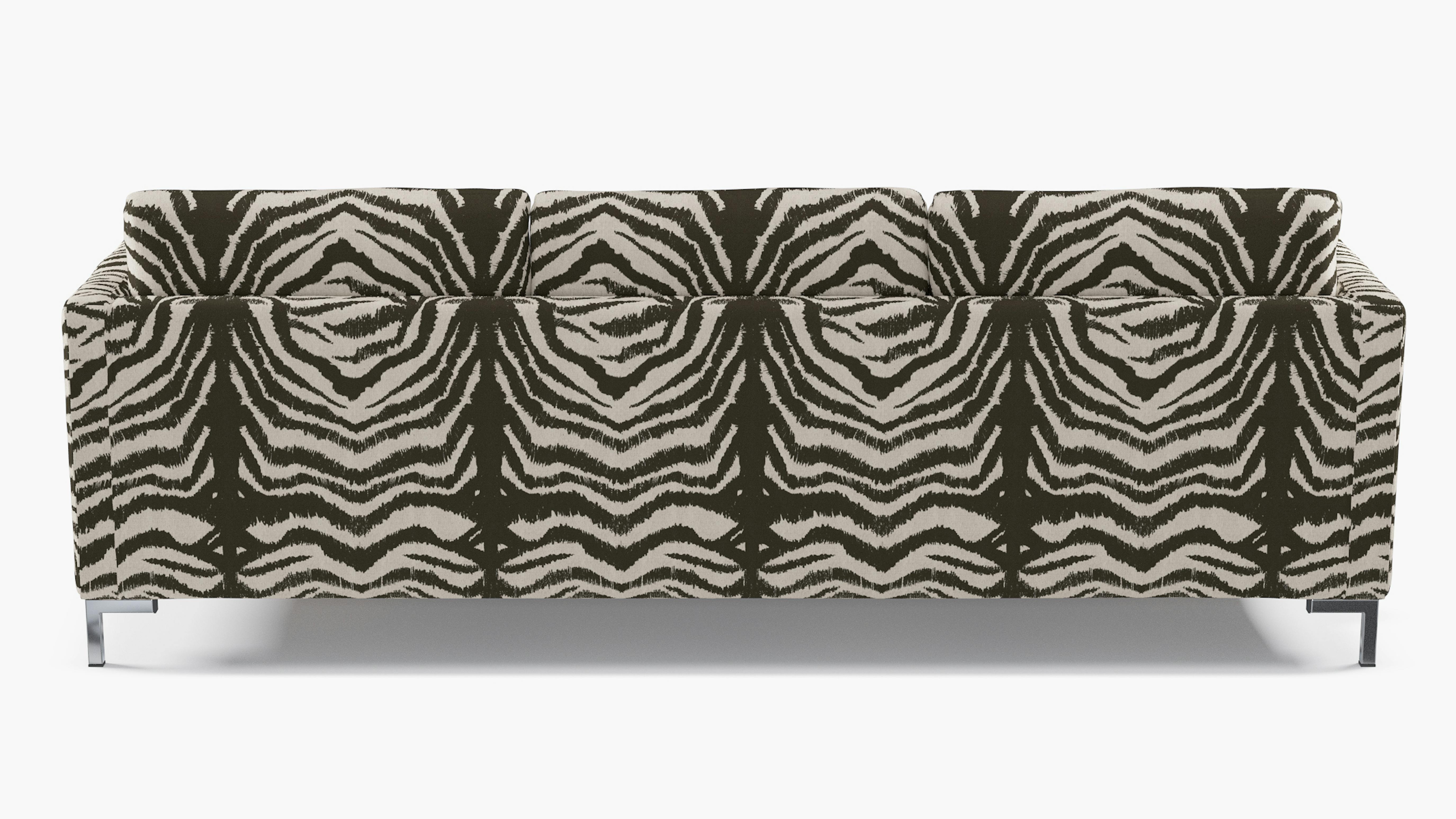 Zebra Upholstered Custom Modern Sofa The Inside Furniture