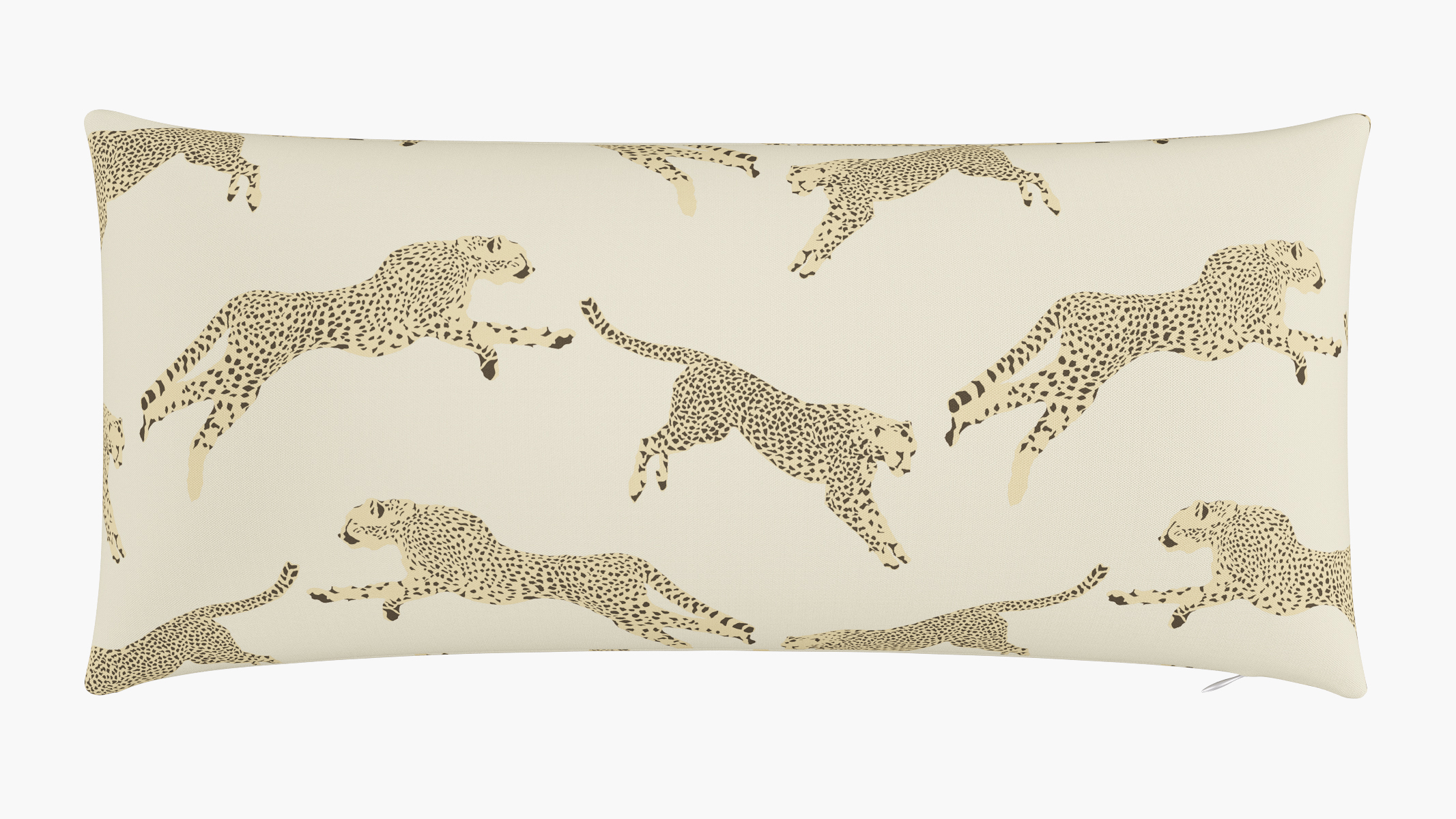Throw Pillow 14" x 30" | Desert Cheetah