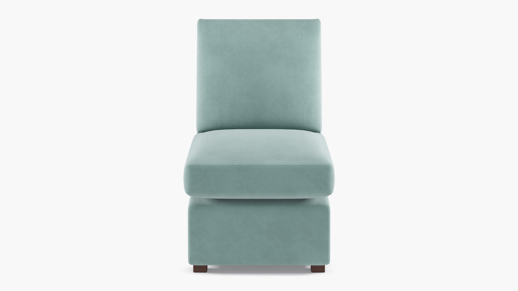 Aqua deals velvet chair