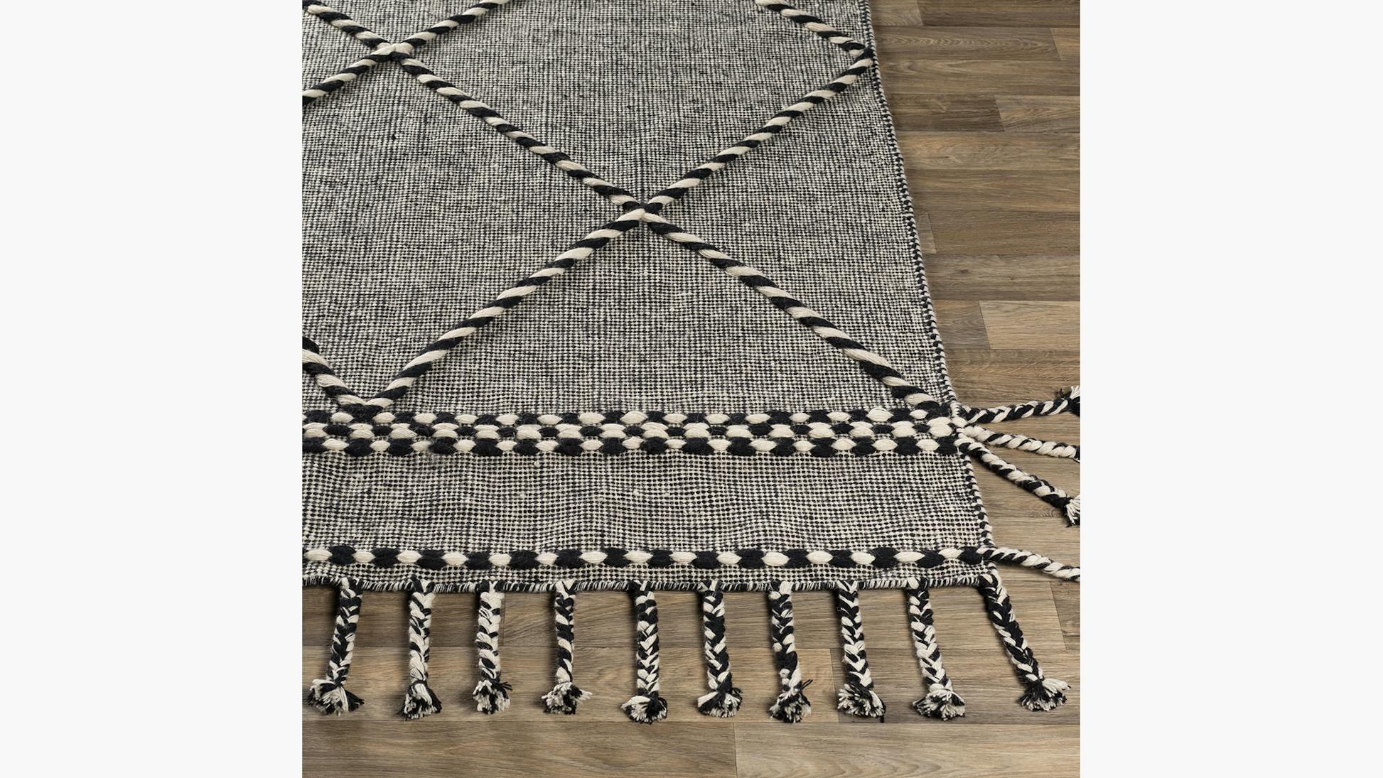 Fringe Wool Rug 8' x 10' The Inside Furniture