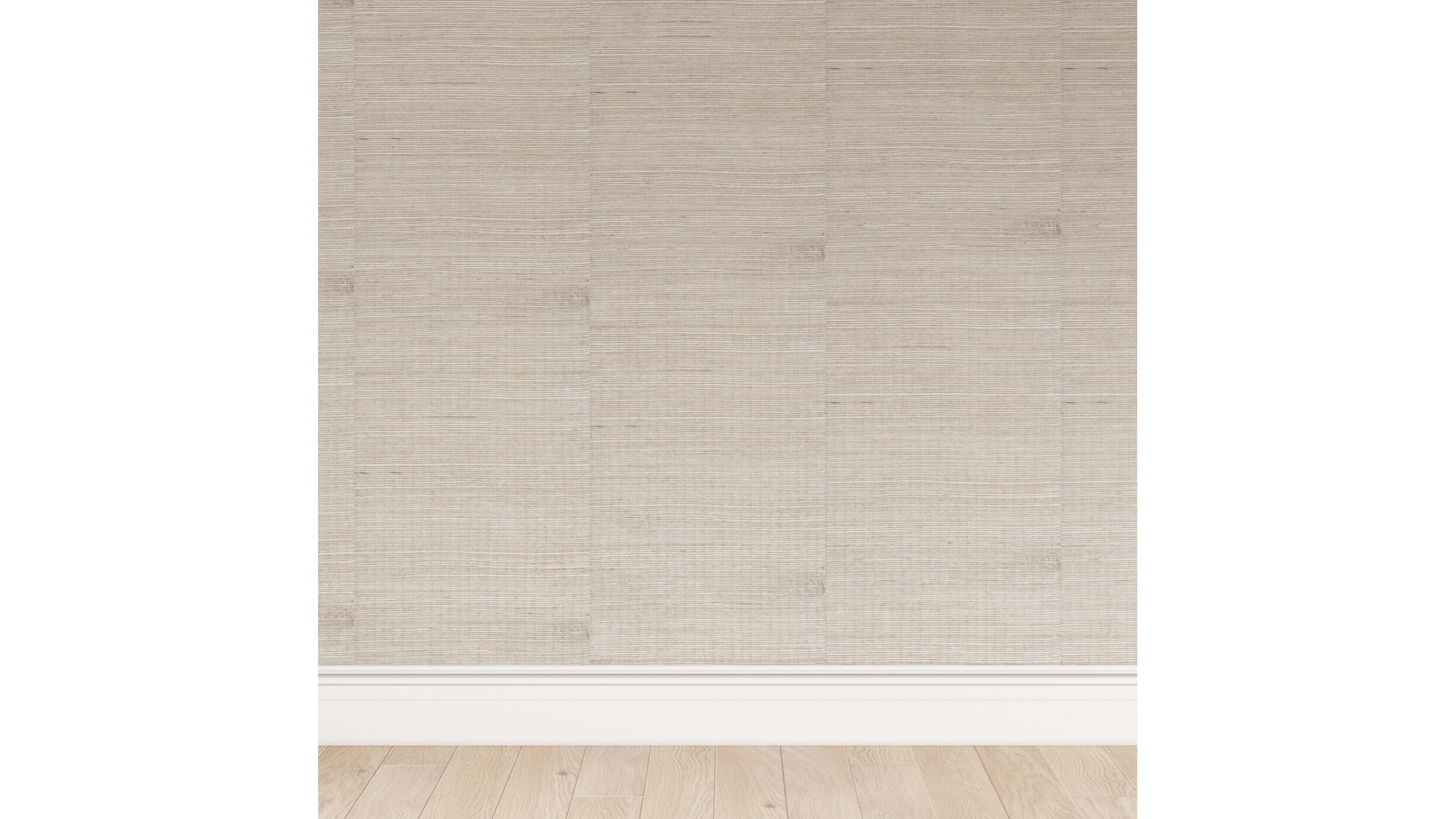 Ivory Grasscloth Upholstered Custom Grasscloth Wallpaper Roll | The