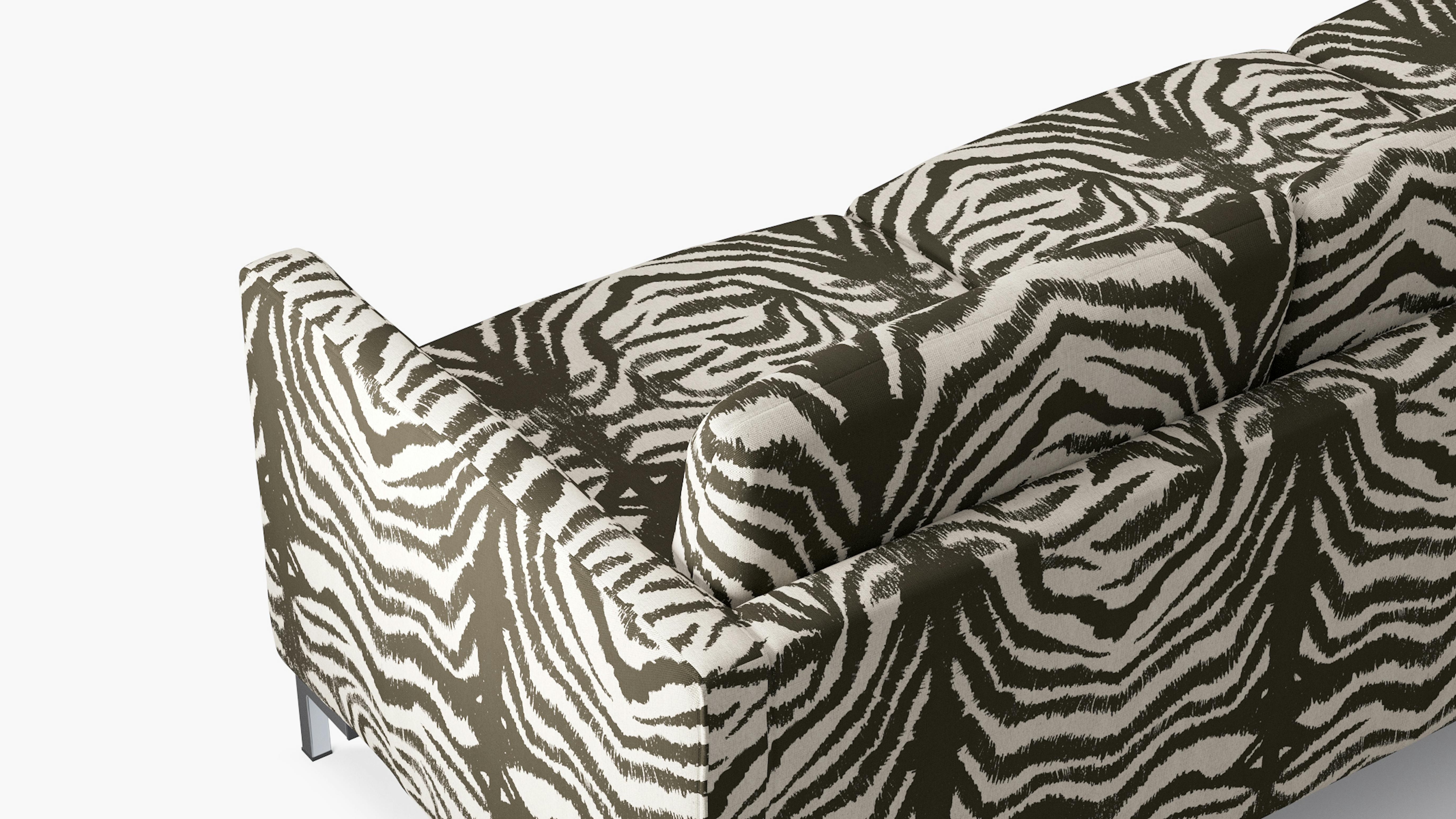 Zebra Upholstered Custom Modern Sofa The Inside Furniture