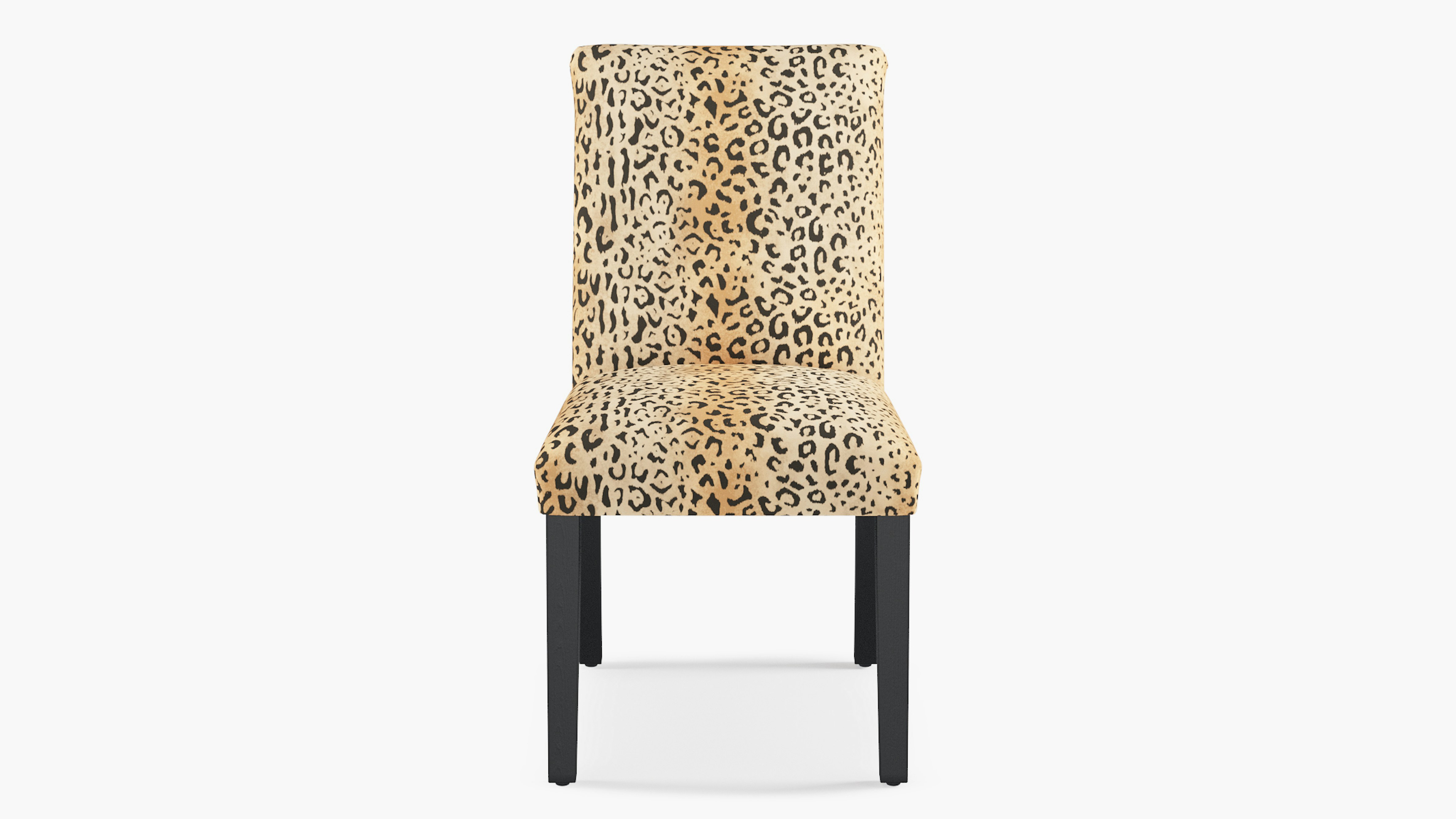 leopard dining room chair slipcovers