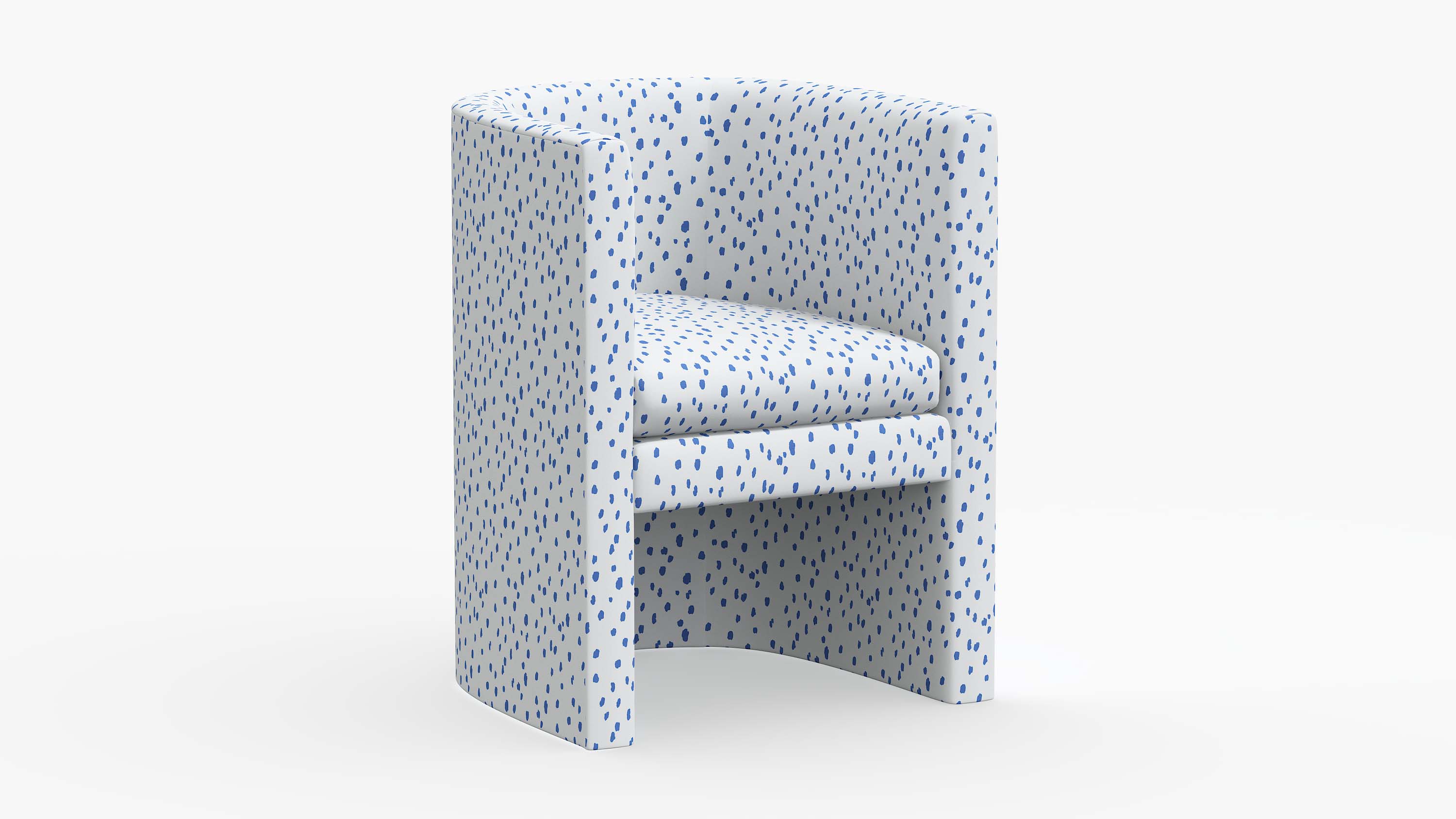 dalmatian accent chair