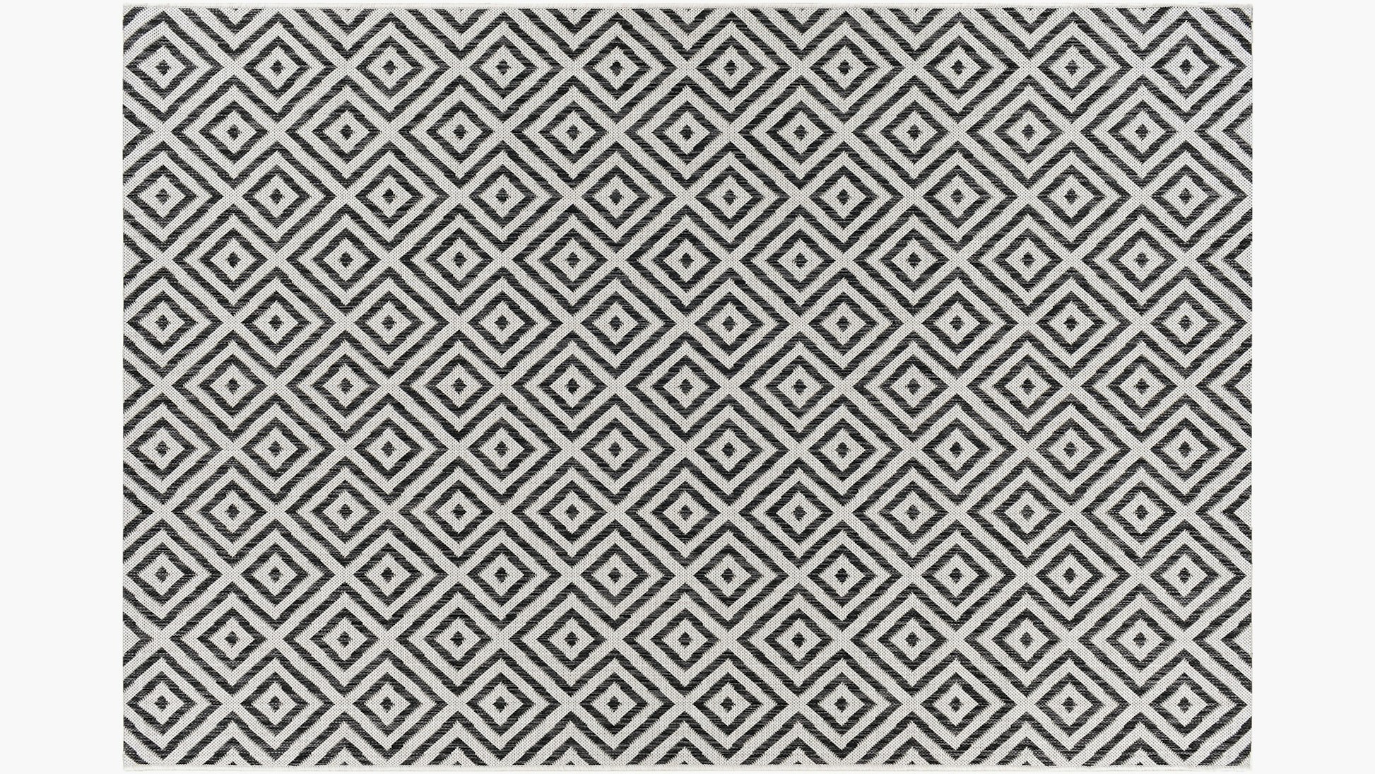 Diamond Geo Outdoor Rug 7'10" x 10'2" The Inside Furniture