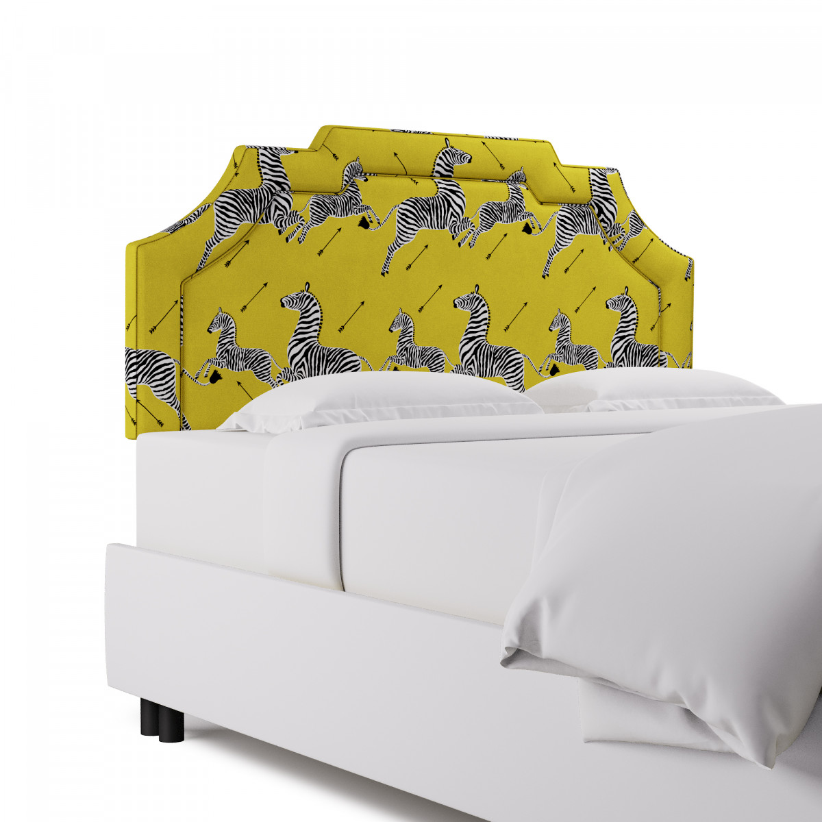 Custom Upholstered Art Deco Headboard Queen The Inside