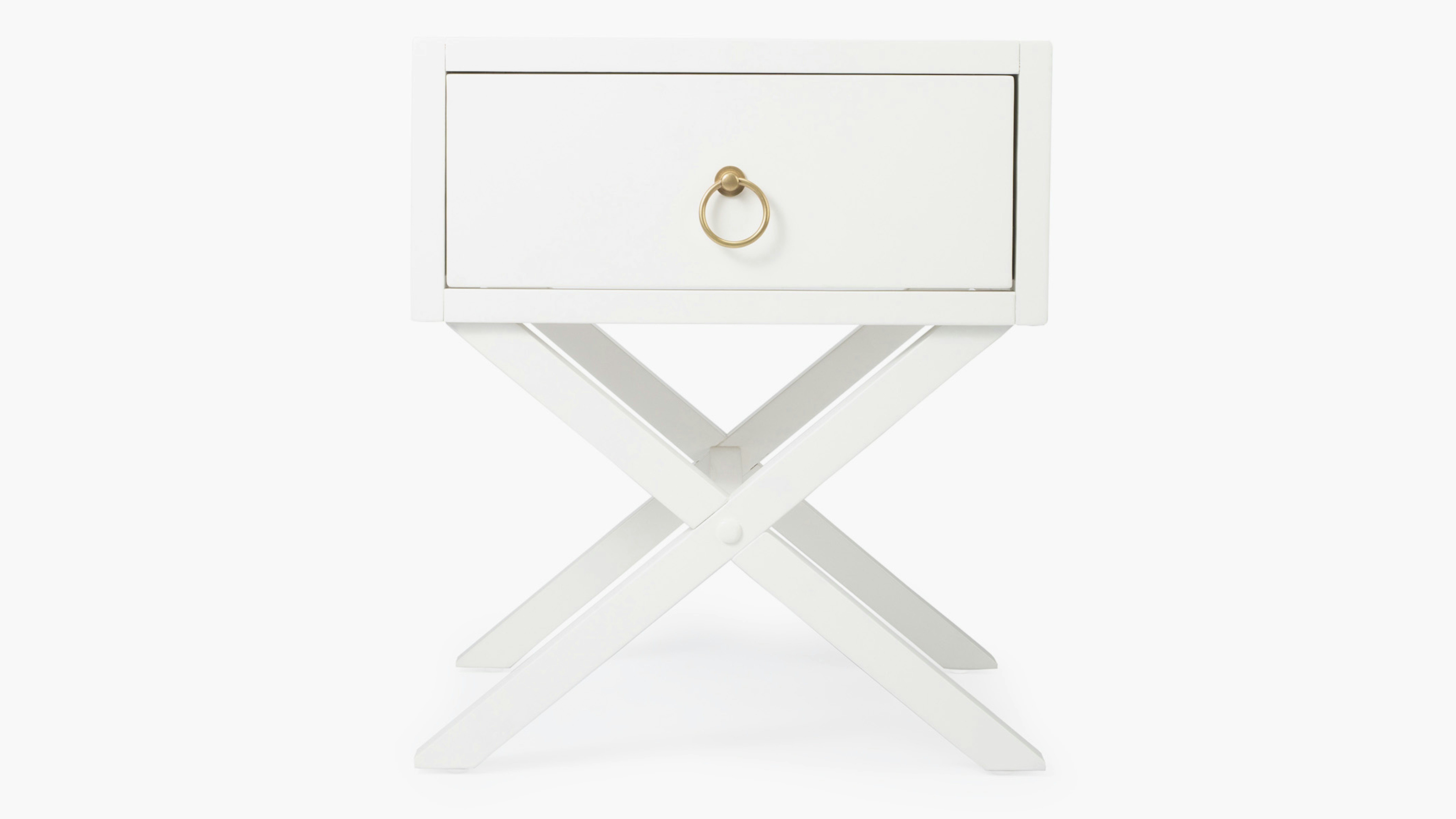 The Inside X Base End Table