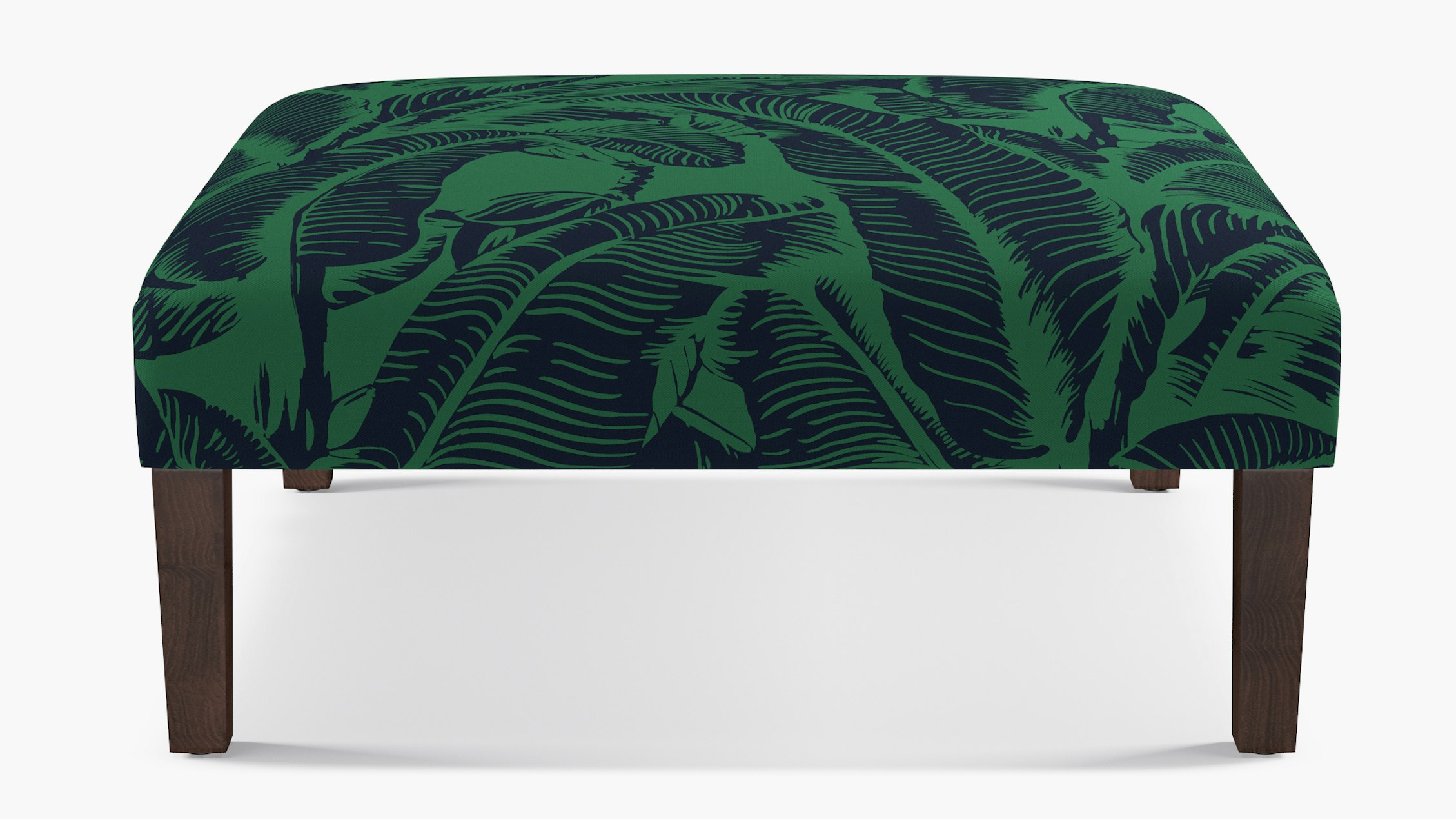 Navy Martinique® Encore Upholstered Custom Cocktail Ottoman The