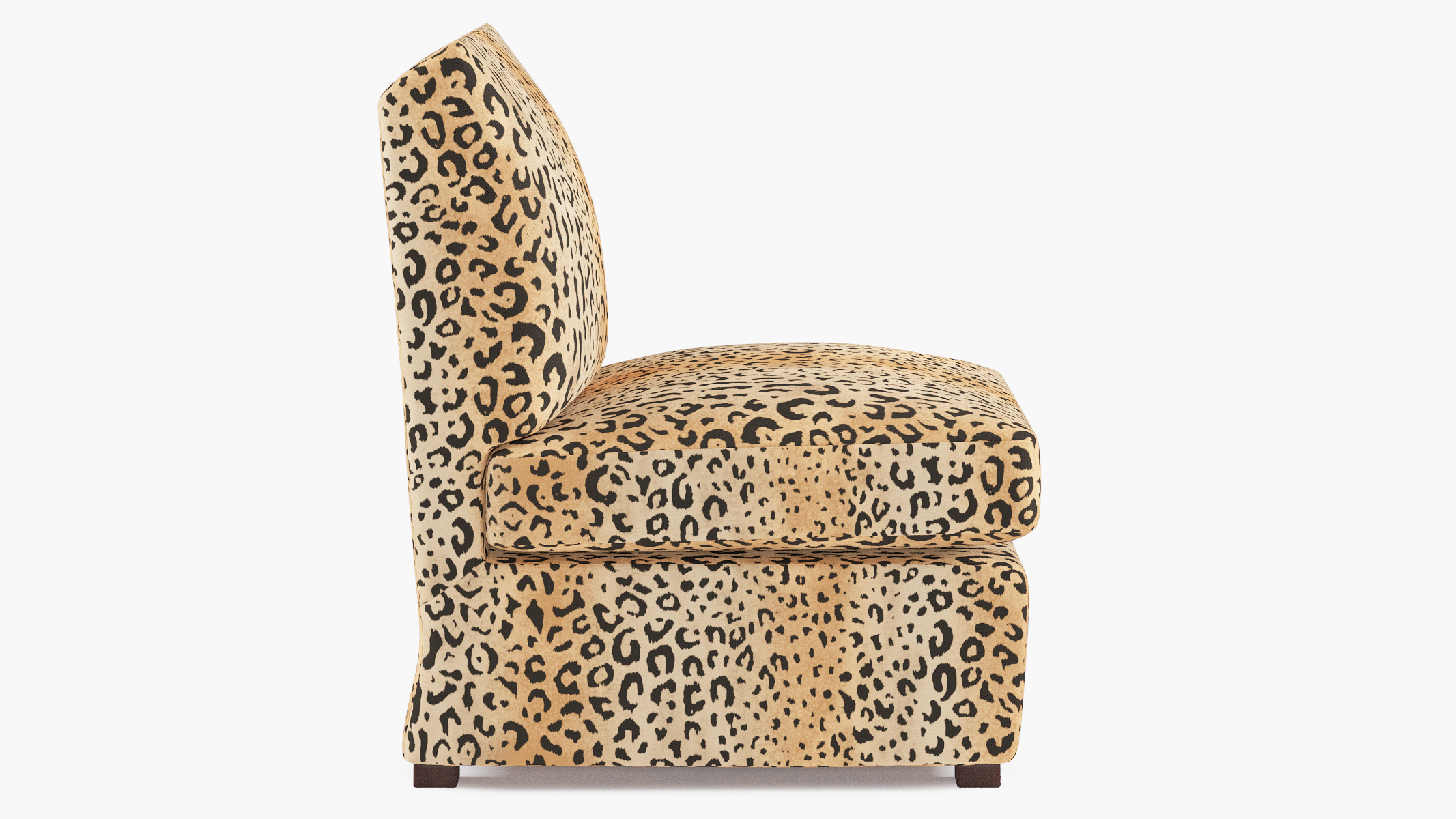 Animal print outlet slipper chair