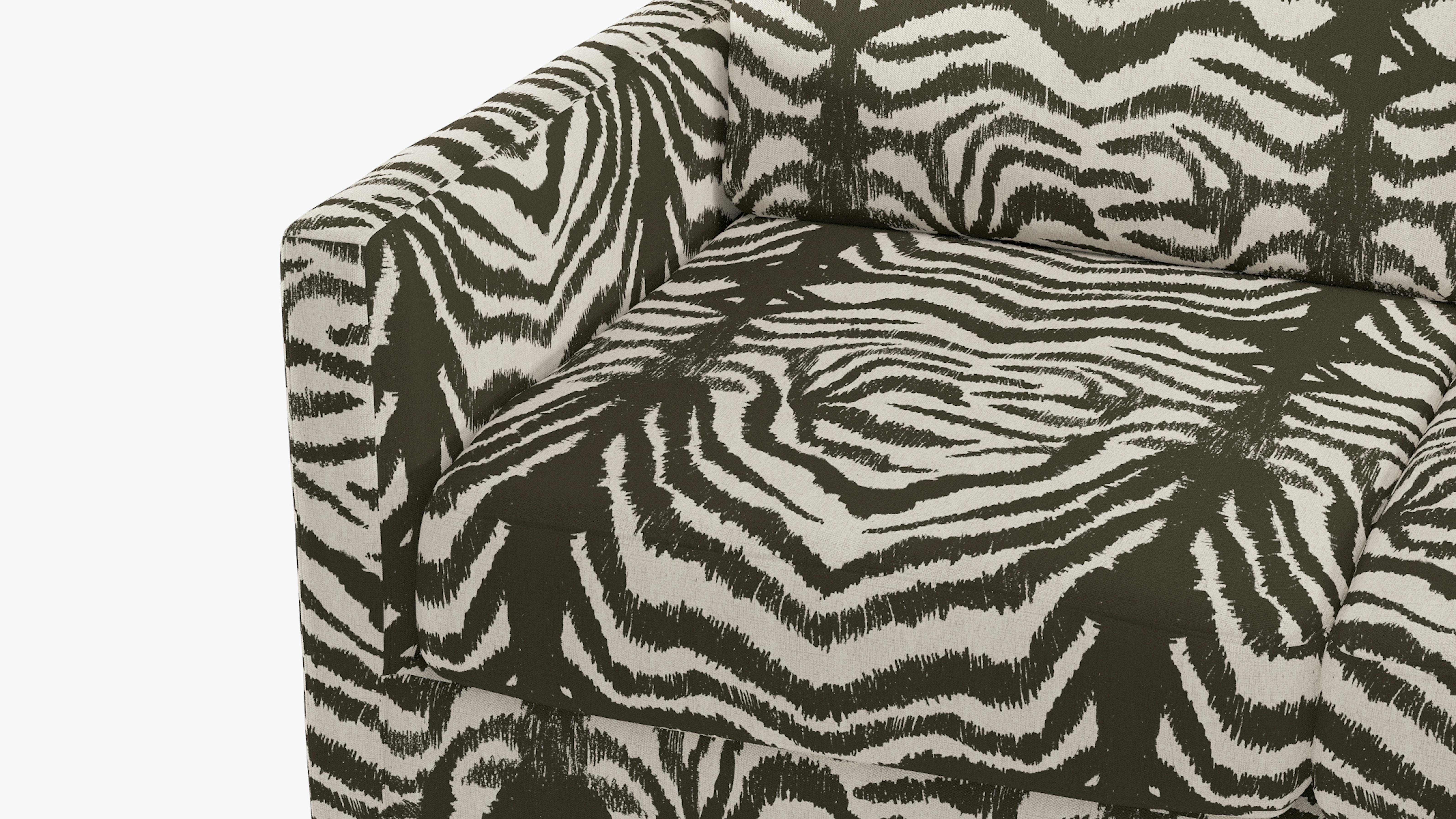 Zebra Upholstered Custom Modern Sofa The Inside Furniture