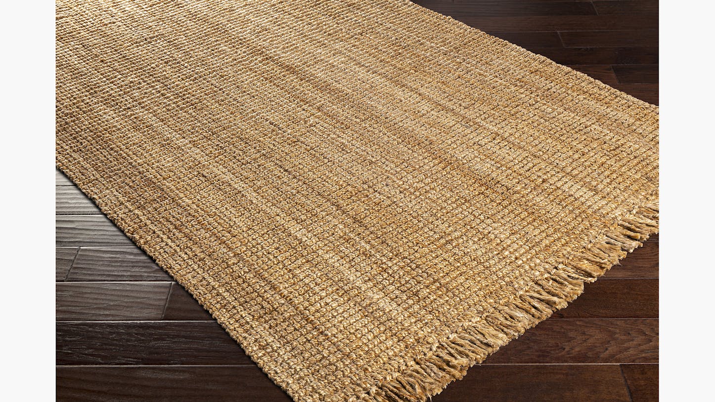 Fringe Jute Fringe Jute Rug 4' x 6' The Inside Furniture