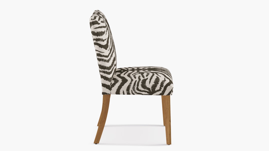 patterned dining room chairs