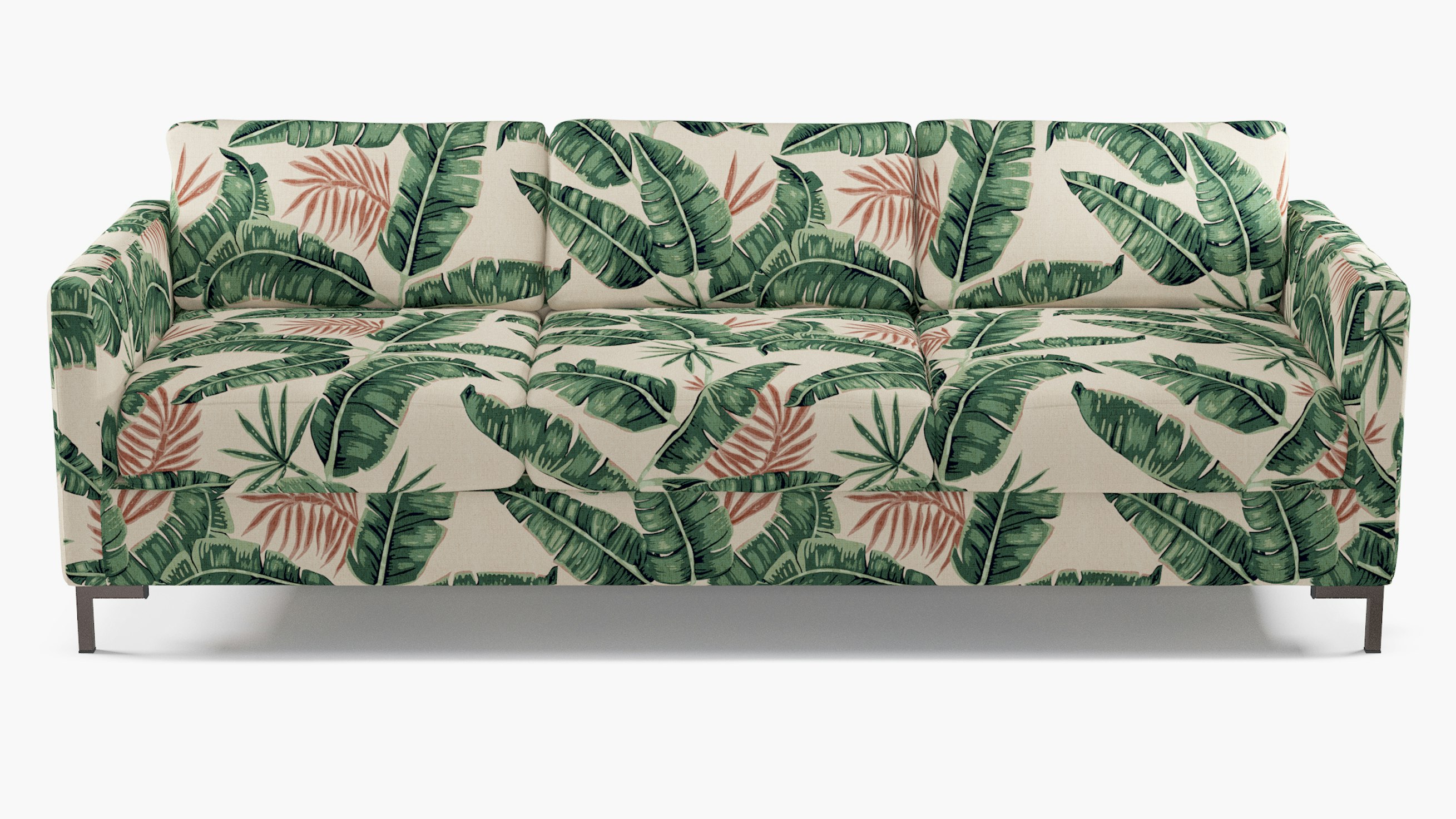 Banana Palm Upholstered Custom Modern Sofa The Inside Furniture