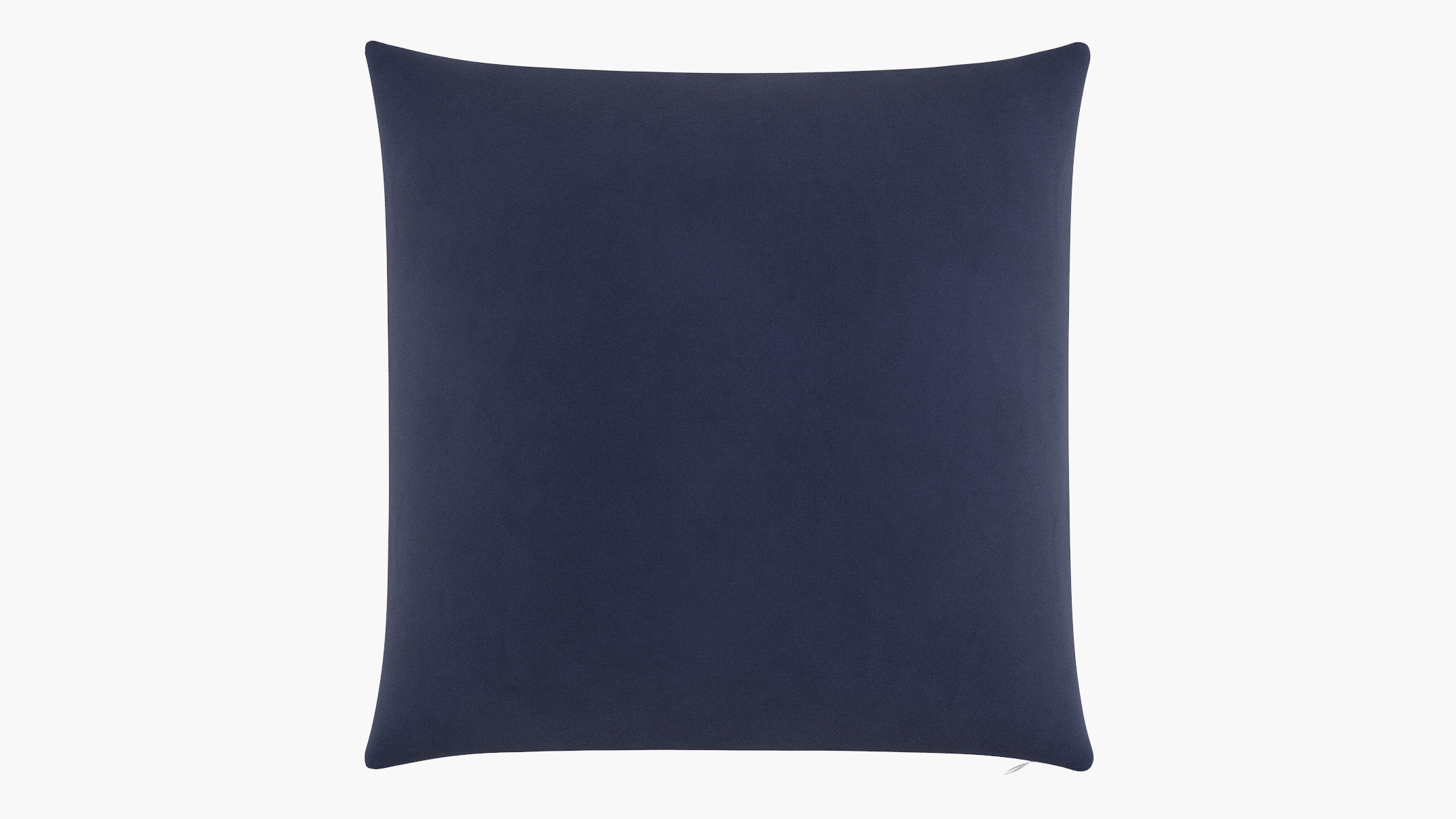 Velvet navy blue top pillows