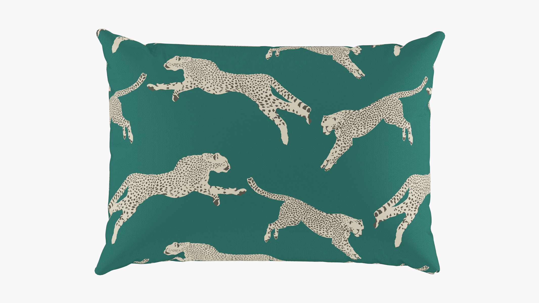 Cheetah lumbar clearance pillow