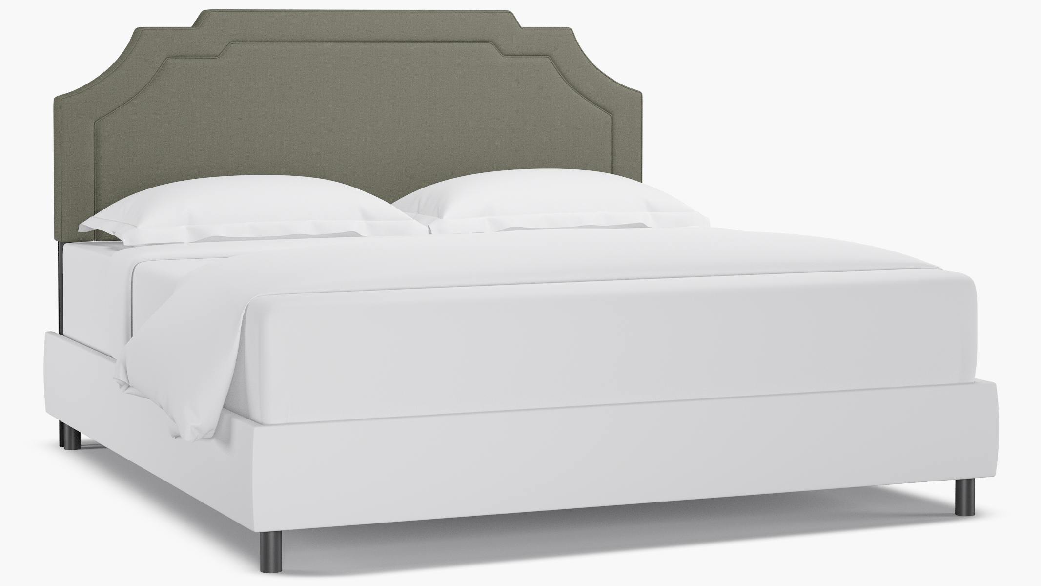 Custom Upholstered Art Deco Headboard King The Inside