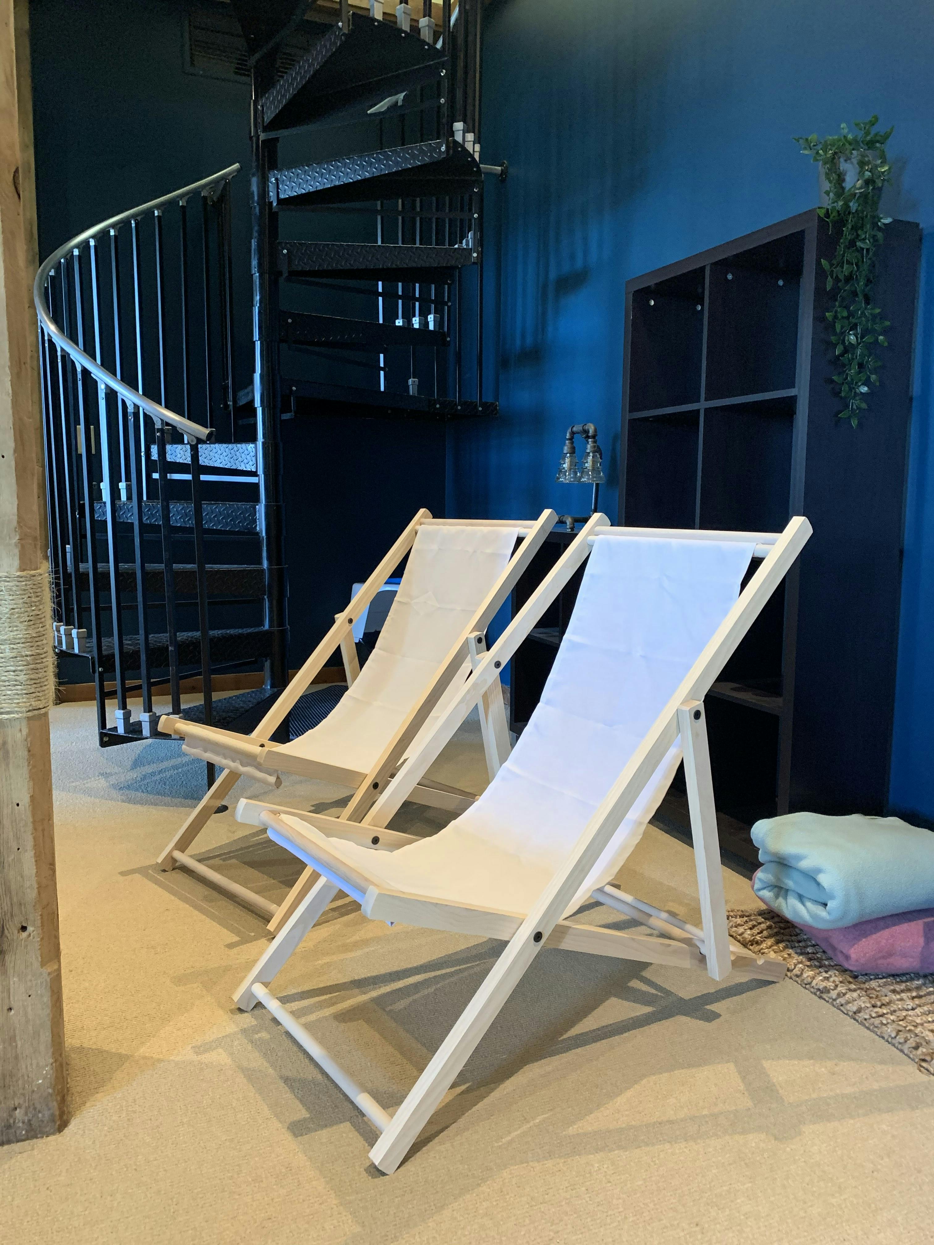 Yellow Zebra Upholstered Custom Cabana Chair The Inside Furniture